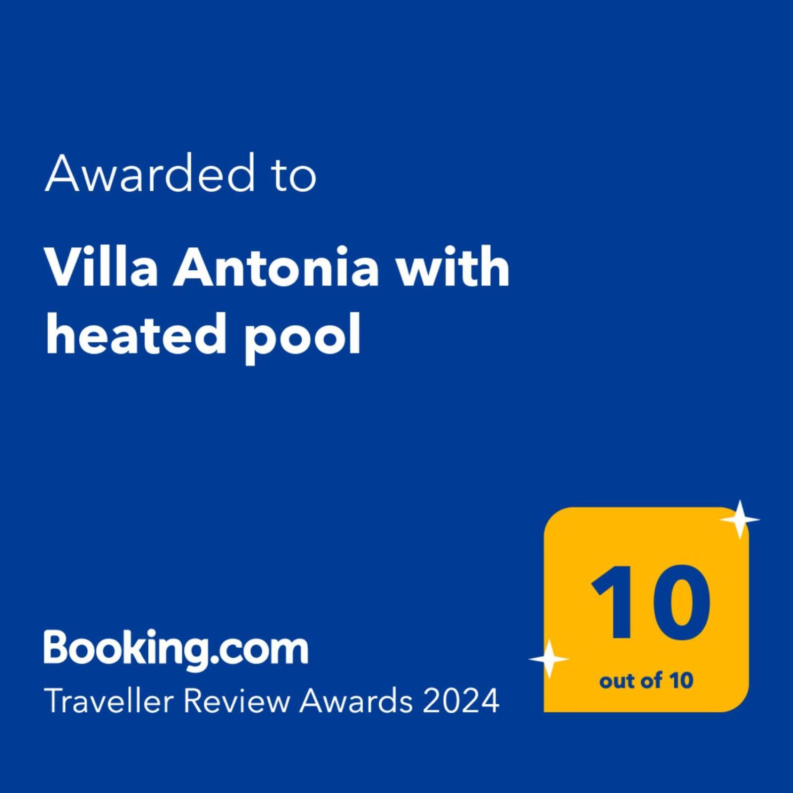 Villa Antonia With Heated Pool Dograde Exterior photo
